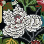 CHIANG MAI DRAGON - EBONY Schumacher Wallpaper | Wallpaper T CHIANG MAI DRAGON EBONY Schumacher Wallpaper wallpaper - SKU 5001065
