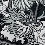 CHIANG MAI DRAGON - SMOKE Schumacher Wallpaper | Wallpaper T CHIANG MAI DRAGON SMOKE Schumacher Wallpaper wallpaper - SKU 5001066