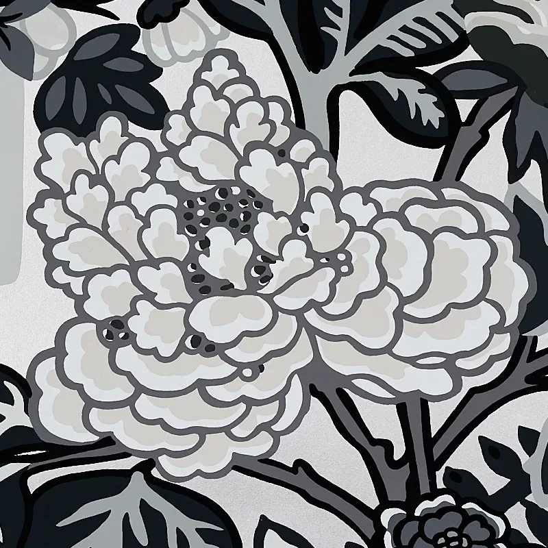 CHIANG MAI DRAGON - SMOKE Schumacher Wallpaper | Wallpaper T CHIANG MAI DRAGON SMOKE Schumacher Wallpaper wallpaper - SKU 5001066