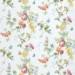 CHICKADEE FLORAL - SKY Schumacher Wallpaper | Wallpaper Twin CHICKADEE FLORAL SKY Schumacher Wallpaper wallpaper - SKU 5004362