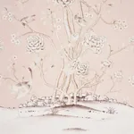 CHINOIS PALAIS PANEL BLUSH CONCH Schumacher Wallpaper wallpaper - SKU 5007121