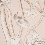 CHINOIS PALAIS PANEL BLUSH CONCH Schumacher Wallpaper wallpaper - SKU 5007121