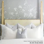 Schumacher CHINOIS PALAIS PANEL - GRISAILLE Wallpaper | Buy Online Schumacher CHINOIS PALAIS PANEL wallpaper, color GRISAILLE, SKU 5007125