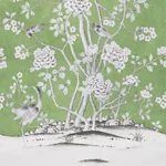 CHINOIS PALAIS PANEL LETTUCE Schumacher Wallpaper wallpaper - SKU 5007120