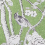 CHINOIS PALAIS PANEL LETTUCE Schumacher Wallpaper wallpaper - SKU 5007120