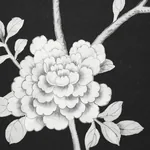 CHINOIS PALAIS PANEL - NOIR Schumacher Wallpaper | Wallpaper CHINOIS PALAIS PANEL NOIR Schumacher Wallpaper wallpaper - SKU 5007127