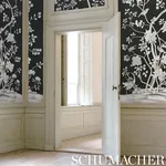 CHINOIS PALAIS PANEL - NOIR Schumacher Wallpaper | Wallpaper CHINOIS PALAIS PANEL NOIR Schumacher Wallpaper wallpaper - SKU 5007127