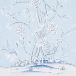 CHINOIS PALAIS PANEL SKY Schumacher Wallpaper wallpaper - SKU 5007128