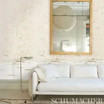 CHINOIS PALAIS VINYL PANEL BLUSH Schumacher Wallpaper wallpaper - SKU 5010160