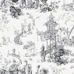 CHINOIS - SMOKE Schumacher Wallpaper | Wallpaper Twins CHINOIS SMOKE Schumacher Wallpaper wallpaper - SKU 5007000