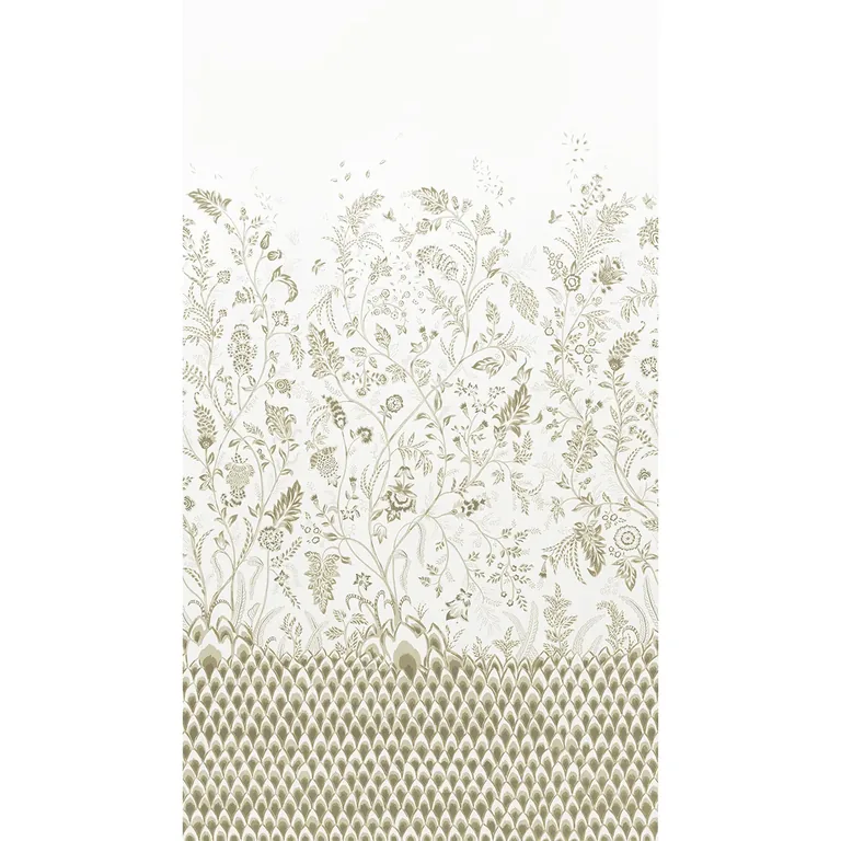Schumacher CHINOISERIE GRANDE PANEL SET wallpaper, color NEUTRAL, SKU 5015822