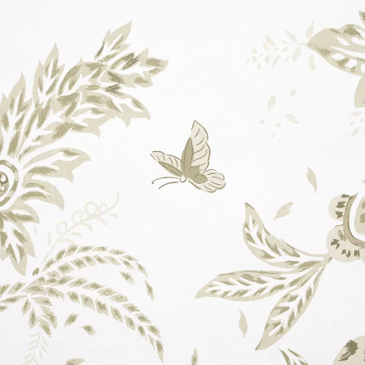 CHINOISERIE GRANDE PANEL SET NEUTRAL Schumacher Wallpaper wallpaper - SKU 5015822