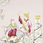 CHINOISERIE MODERNE - PINK Schumacher Wallpaper | Wallpaper CHINOISERIE MODERNE PINK Schumacher Wallpaper wallpaper - SKU 5011651