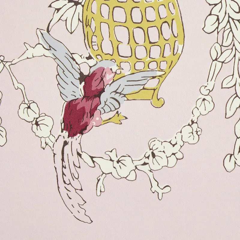 CHINOISERIE MODERNE - PINK Schumacher Wallpaper | Wallpaper CHINOISERIE MODERNE PINK Schumacher Wallpaper wallpaper - SKU 5011651