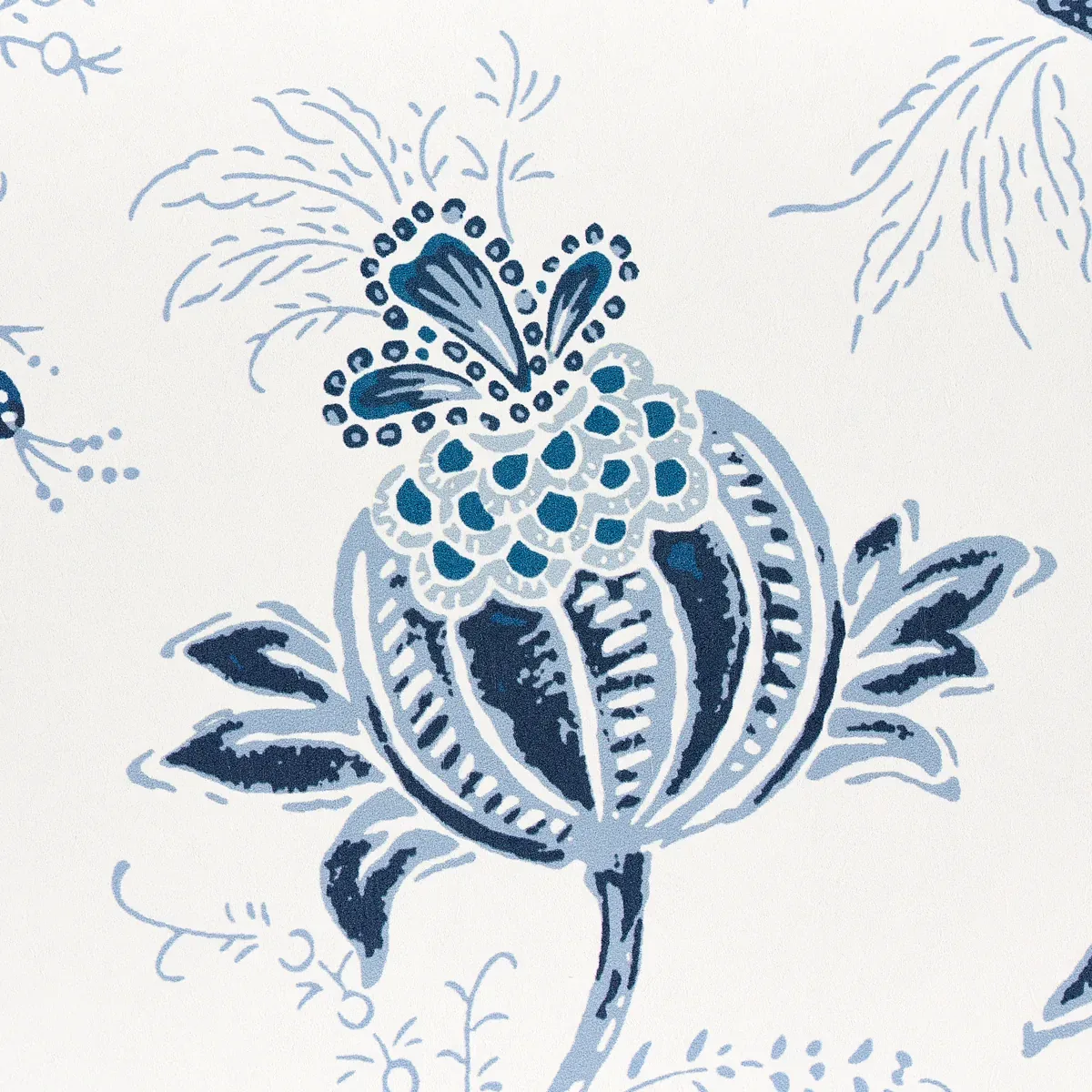 CHINOISERIE VINE - COBALT Schumacher Wallpaper | Wallpaper T CHINOISERIE VINE COBALT Schumacher Wallpaper wallpaper - SKU 5014350