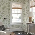 CHINOISERIE VINE - LEAF GREEN Schumacher Wallpaper | Wallpap CHINOISERIE VINE LEAF GREEN Schumacher Wallpaper wallpaper - SKU 5014351