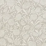 CHRYSANTHEMUM HEMP SHIMMER MOONSTONE Schumacher Wallpaper wallpaper - SKU 5009790