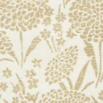 CHRYSANTHEMUM SISAL - GOLD Schumacher Wallpaper | Wallpaper CHRYSANTHEMUM SISAL GOLD Schumacher Wallpaper wallpaper - SKU 5009782
