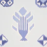 CHUSKA WARP PRINT - BLUE Schumacher Wallpaper | Wallpaper Tw CHUSKA WARP PRINT BLUE Schumacher Wallpaper wallpaper - SKU 5010870