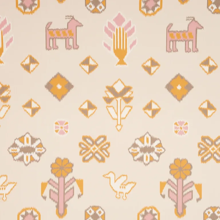 Schumacher CHUSKA WARP PRINT wallpaper