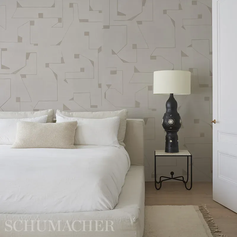 CIRCUIT STONE Schumacher Wallpaper wallpaper - SKU 5012162