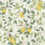 CITRONTRÄD - IVORY AND LEAF Schumacher Wallpaper | Wallpaper CITRONTRÄD IVORY AND LEAF Schumacher Wallpaper wallpaper - SKU 5702