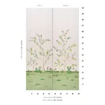 CITRUS BLOSSOM 2 PANEL SET BLUSH Schumacher Wallpaper wallpaper - SKU 5017161