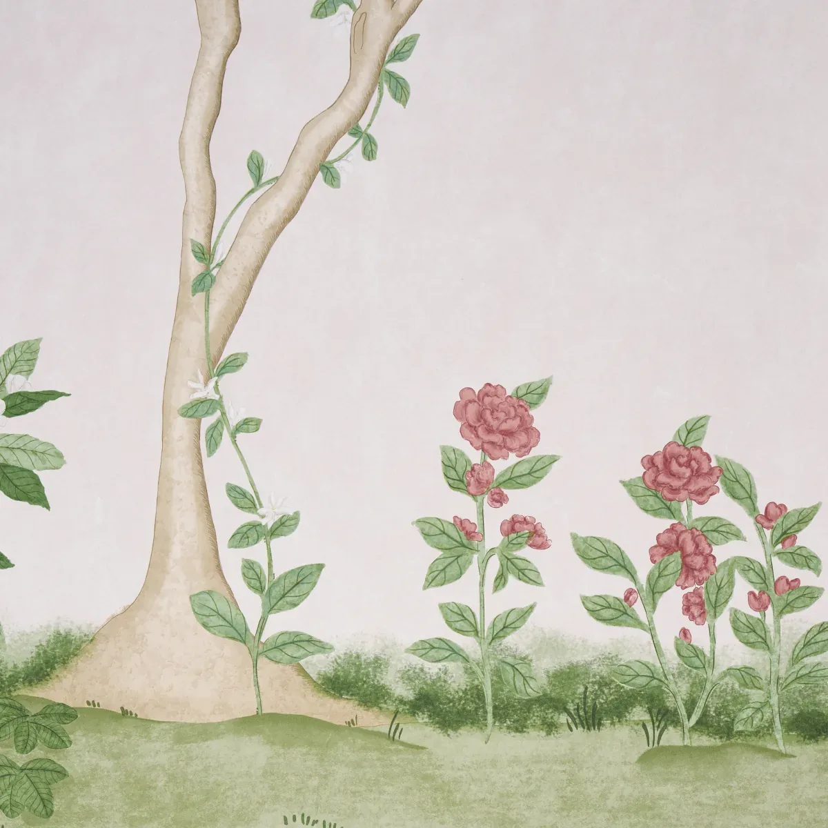 CITRUS BLOSSOM 2 PANEL SET BLUSH Schumacher Wallpaper wallpaper - SKU 5017161