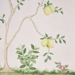 CITRUS BLOSSOM 2 PANEL SET BLUSH Schumacher Wallpaper wallpaper - SKU 5017161
