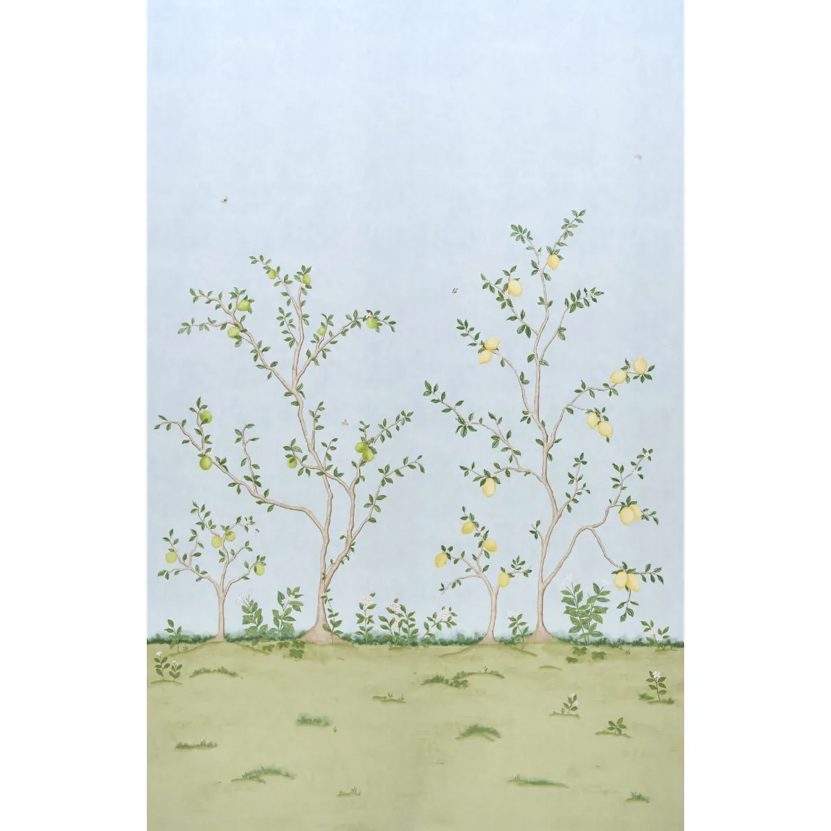 CITRUS BLOSSOM 2 PANEL SET SKY Schumacher Wallpaper wallpaper - SKU 5017162