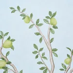 CITRUS BLOSSOM 2 PANEL SET SKY Schumacher Wallpaper wallpaper - SKU 5017162