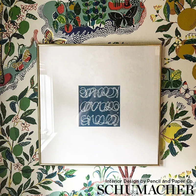 CITRUS GARDEN PANEL SET PRIMARY Schumacher Wallpaper wallpaper - SKU 5008410
