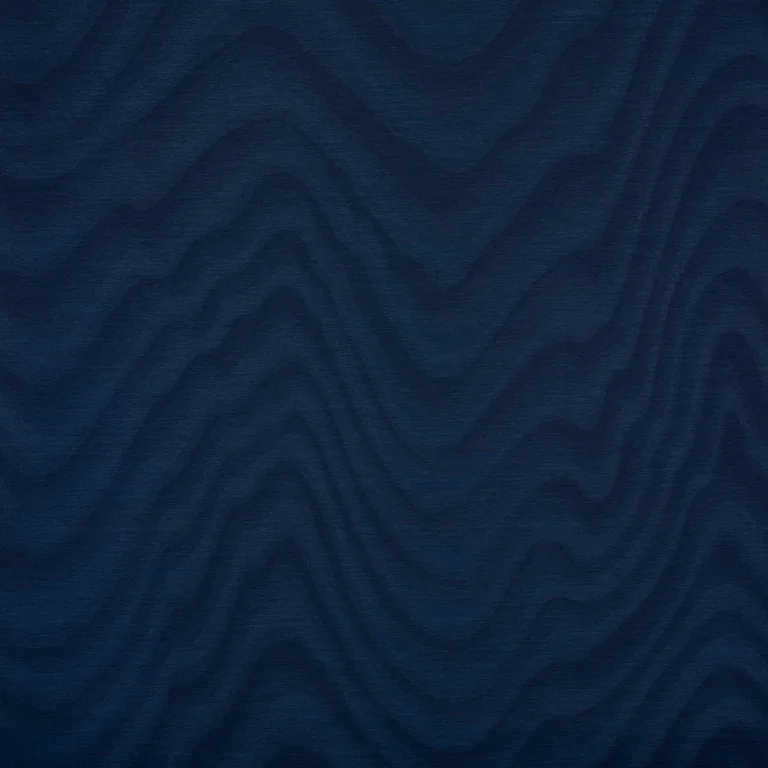 Schumacher CLARIDGE wallpaper, color INDIGO, SKU 5008450