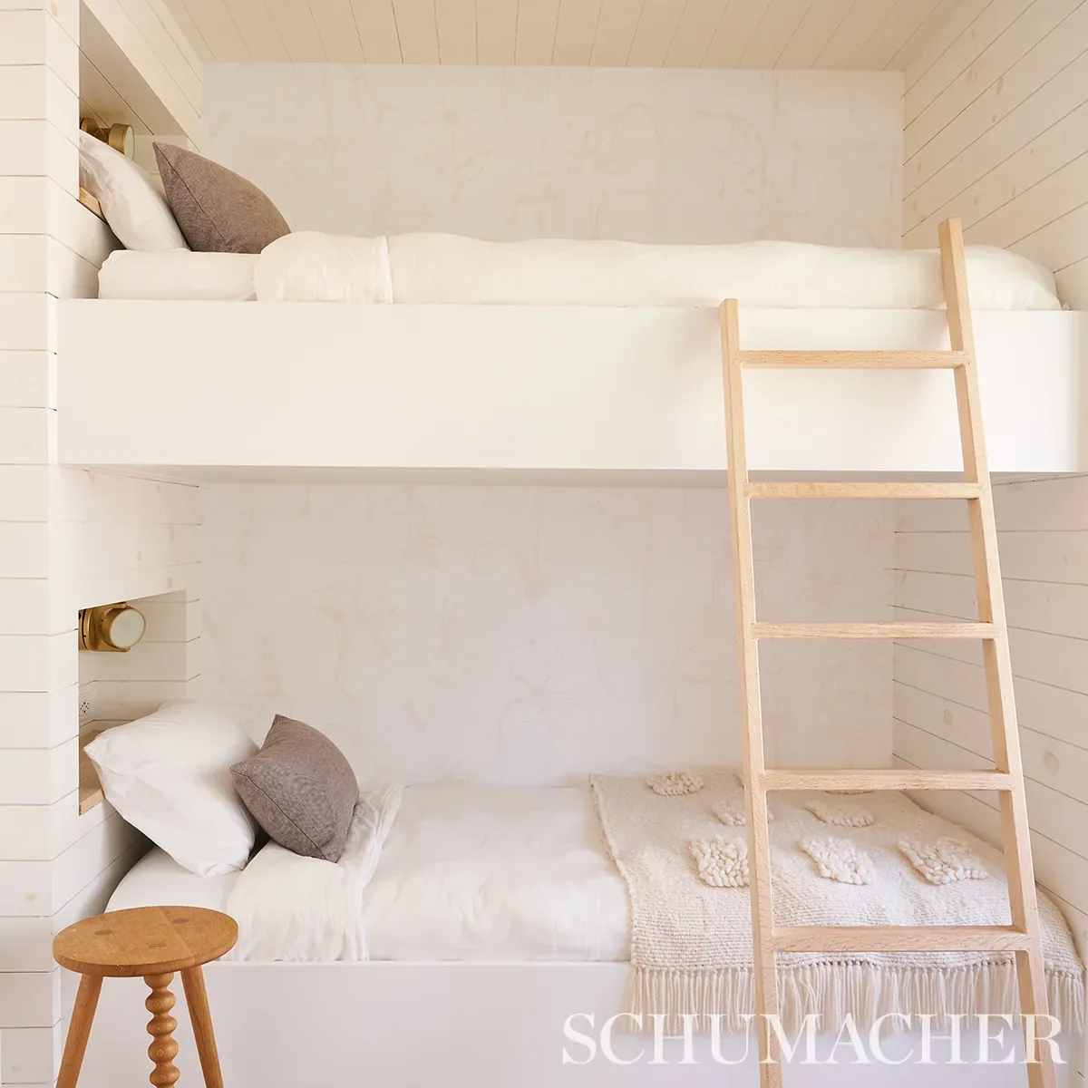 CLOSE YOUR EYES AND REMEMBER LIGHT NEUTRAL Schumacher Wallpaper wallpaper - SKU 5014081