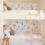 CLOSE YOUR EYES AND REMEMBER - SLATE Schumacher Wallpaper | CLOSE YOUR EYES AND REMEMBER SLATE Schumacher Wallpaper wallpaper - SKU 5014082