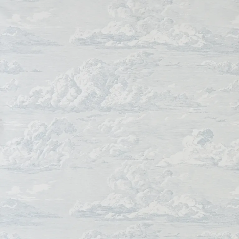 Schumacher CLOUD TOILE wallpaper, color MINERAL, SKU 5009132