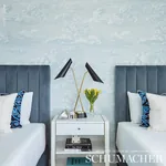 CLOUD TOILE MINERAL Schumacher Wallpaper wallpaper - SKU 5009132
