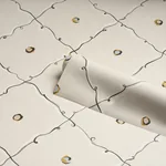 COLETTE LIGHT BEIGE Schumacher Wallpaper wallpaper - SKU 5017371