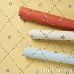 COLETTE RED Schumacher Wallpaper wallpaper - SKU 5017370