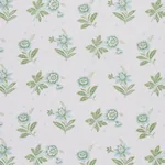 COLLINE LEAF & AQUA Schumacher Wallpaper wallpaper - SKU 5014221