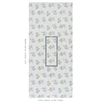 COLLINE LEAF & AQUA Schumacher Wallpaper wallpaper - SKU 5014221