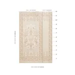 COLMERY PAISLEY PANEL SET PARCHMENT Schumacher Wallpaper wallpaper - SKU 5015511