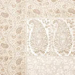 COLMERY PAISLEY PANEL SET PARCHMENT Schumacher Wallpaper wallpaper - SKU 5015511