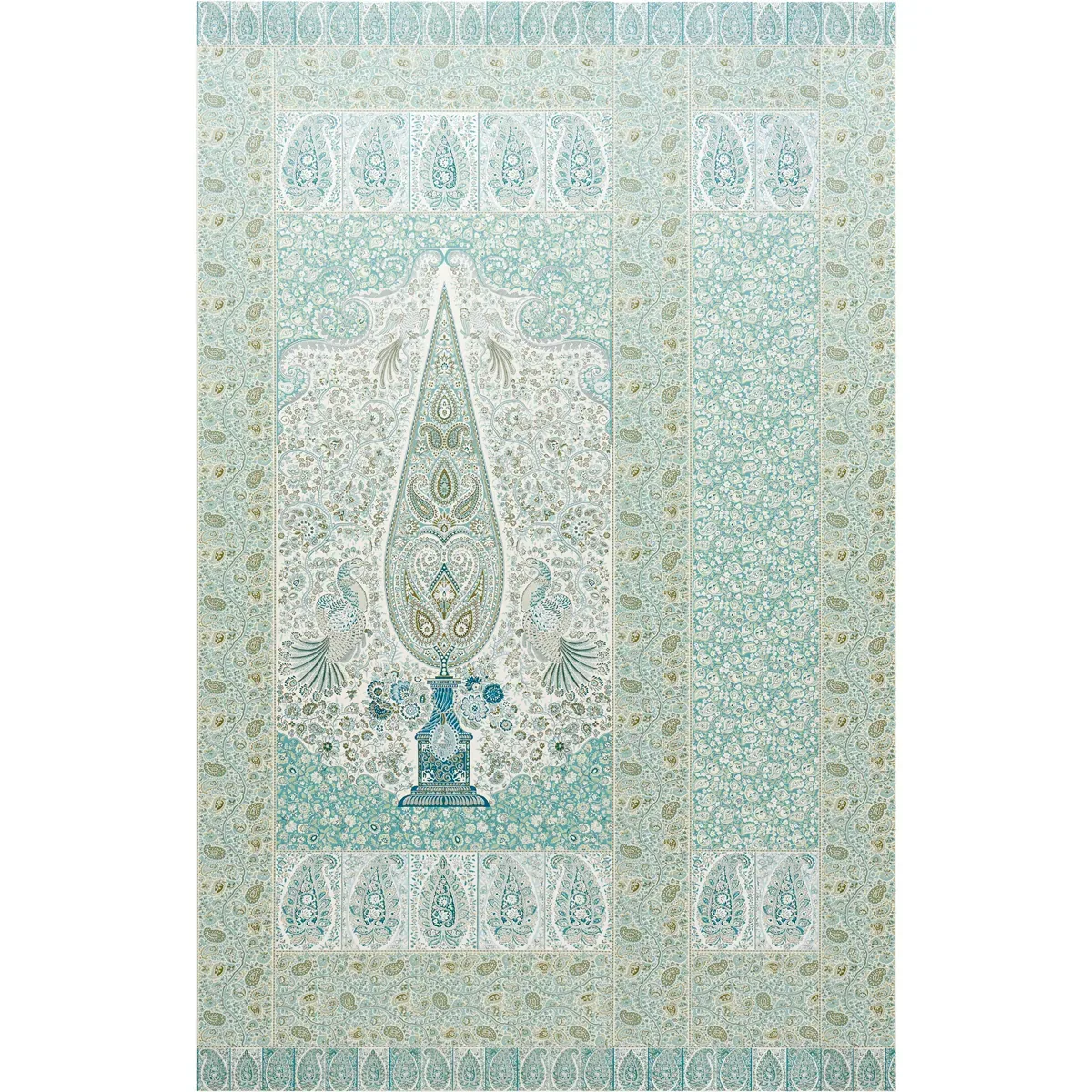 5015510 | COLMERY PAISLEY PANEL SET – PEACOCK