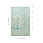 COLMERY PAISLEY PANEL SET PEACOCK Schumacher Wallpaper wallpaper - SKU 5015510