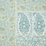 COLMERY PAISLEY PANEL SET PEACOCK Schumacher Wallpaper wallpaper - SKU 5015510