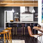 COMBED CHEVRON MAPLE Schumacher Wallpaper wallpaper - SKU 5007421