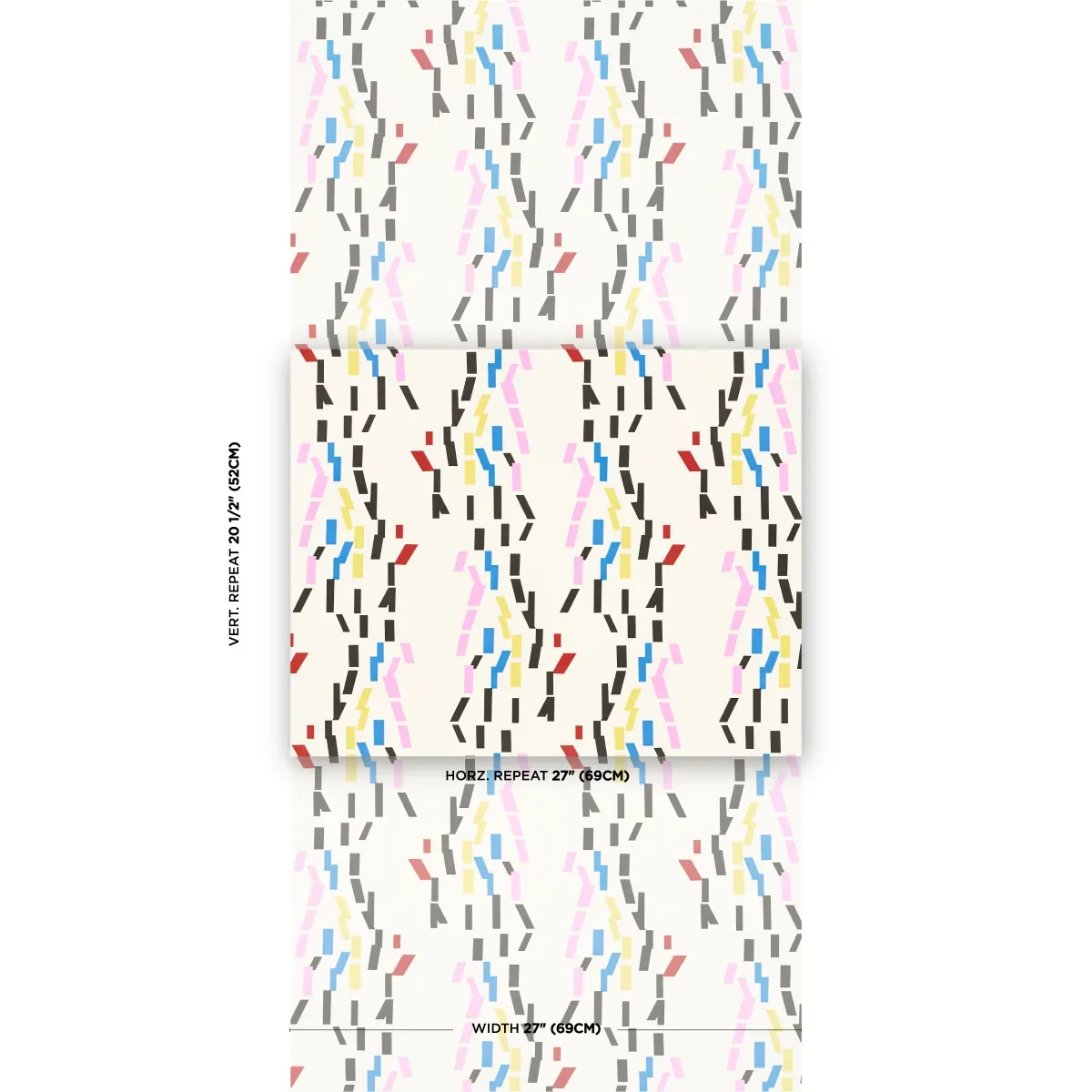 CONFETTI MULTI Schumacher Wallpaper wallpaper - SKU 5015870