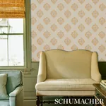 CONSTANTINE - NATURAL & OCHER Schumacher Wallpaper | Wallpap CONSTANTINE NATURAL & OCHER Schumacher Wallpaper wallpaper - SKU 5012880