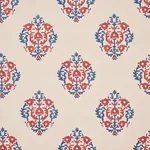 CONSTANTINE - RED & BLUE Schumacher Wallpaper | Wallpaper Tw CONSTANTINE RED & BLUE Schumacher Wallpaper wallpaper - SKU 5012882